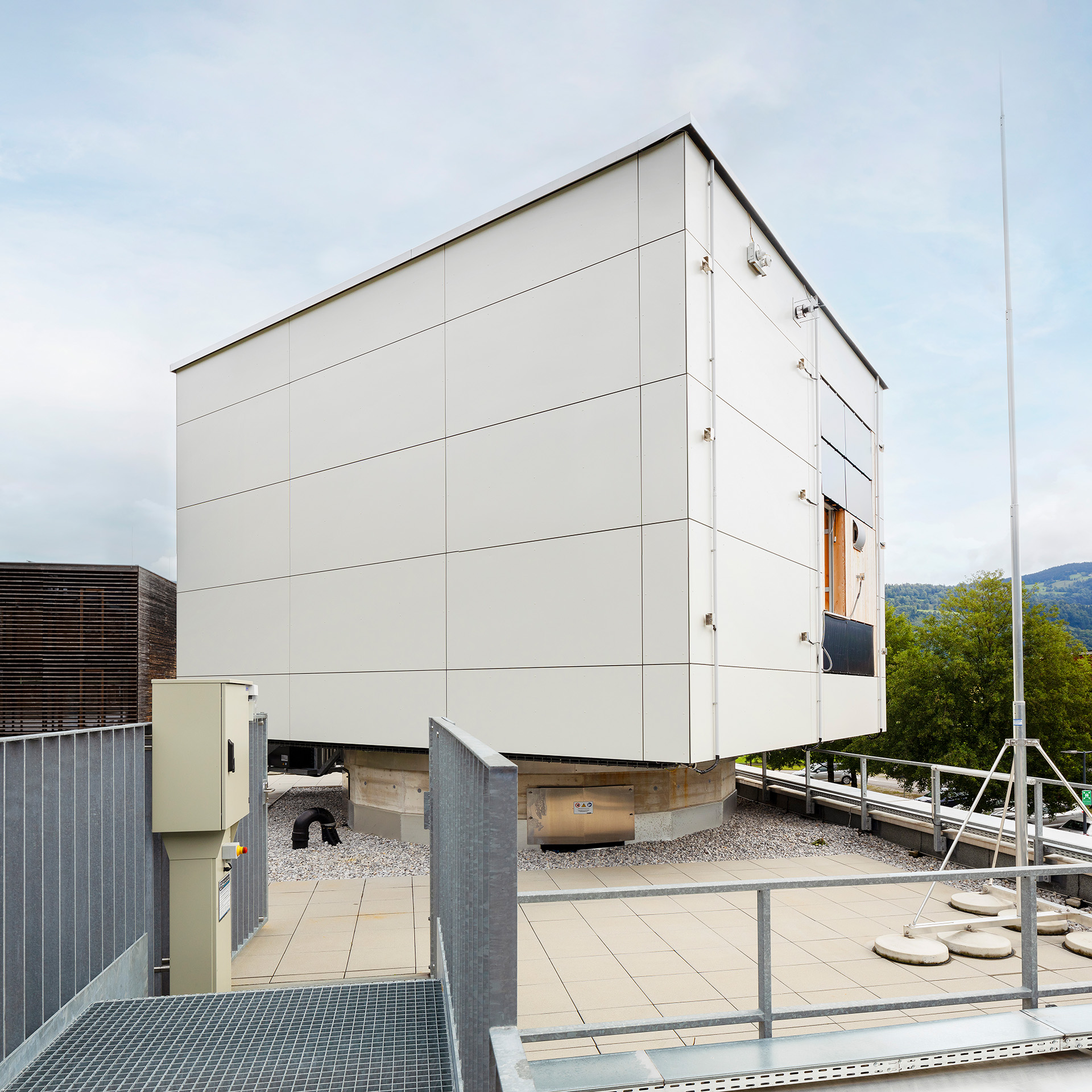 Simulationsgebäude Zentrum Alpines Bauen